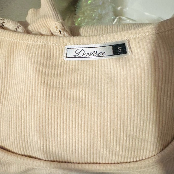 DOROSE Womens Mesh Long Sleeve Shirts Casual Blouse - Picture 5 of 6